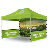 Elite 10x15ft (3x4.5m) Custom Pop Up Canopy Tent with 2.0inch (50mm) Aluminum Hex Frame