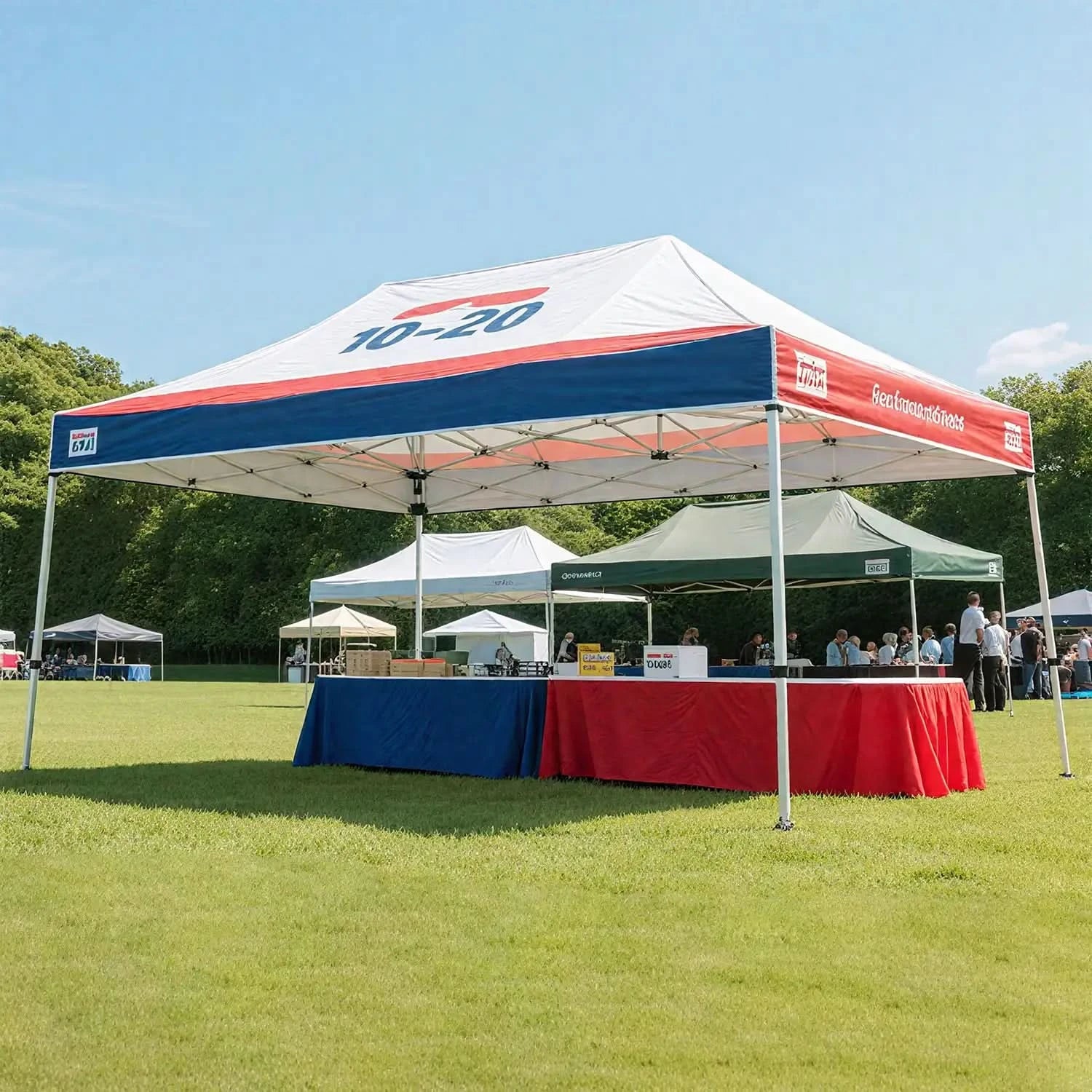 10x15ft event canopy with easy assembly
