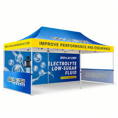 10x20ft steel frame pop-up tent for outdoor events