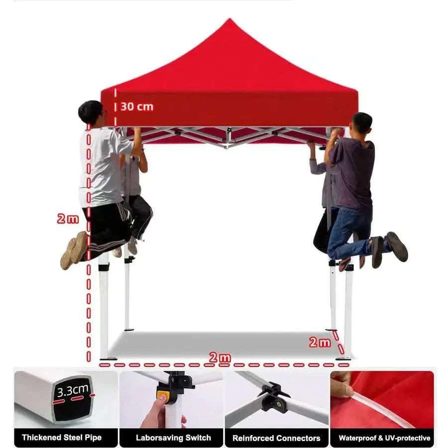 adjustable outdoor sunshade tent for versatile use