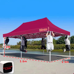 10x20ft pop-up canopy for sun protection at outdoor events