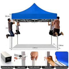 10x10ft sunshade tent for outdoor markets and fairs