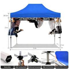heavy-duty sunshade for commercial outdoor use
