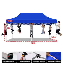 10x20ft durable sunshade canopy for public events and trade shows