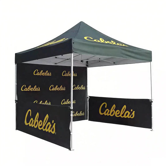 Pyrasun 10x10ft custom canopy, ideal for trade events and promotional displays