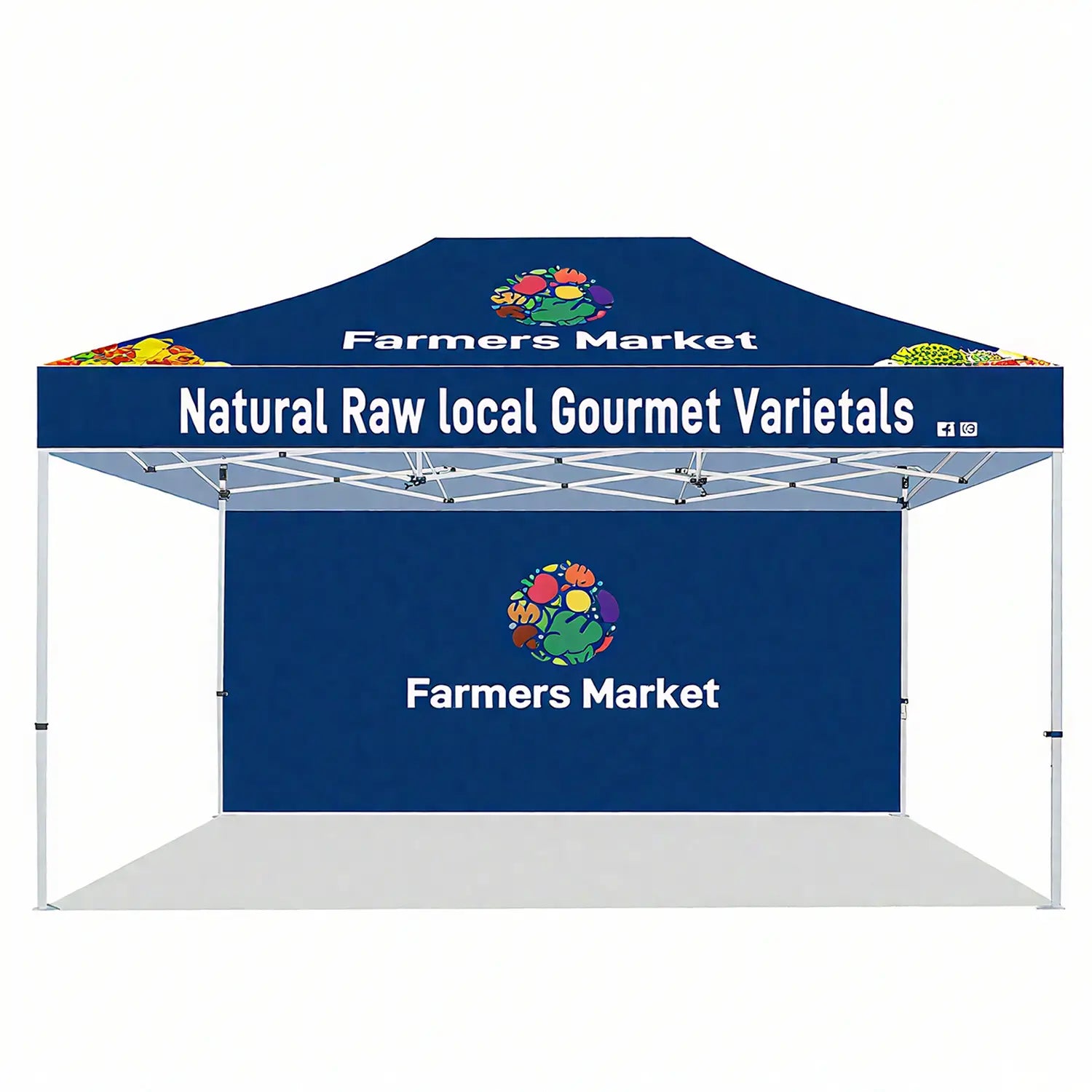Affordable 10x15ft party blue canopy tent for outdoor use 