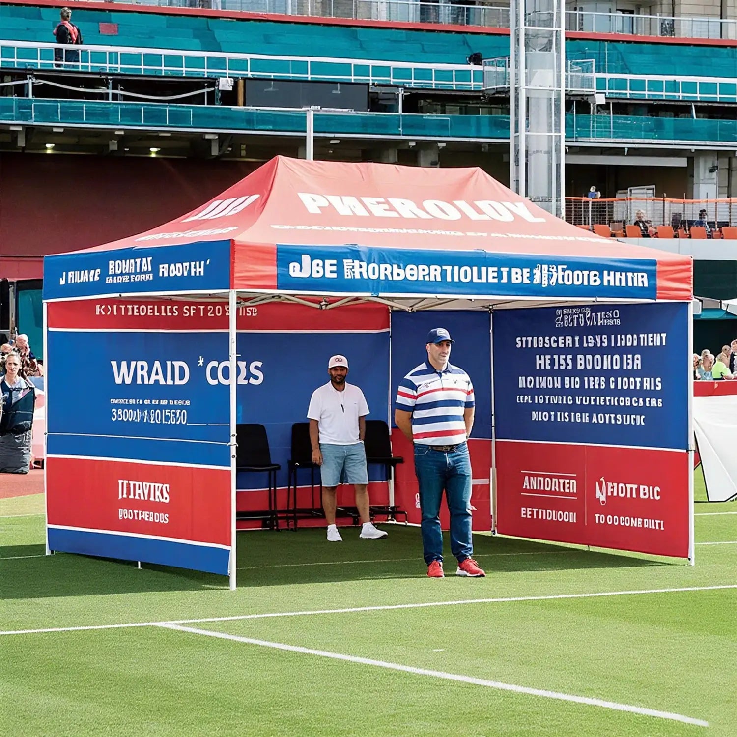 10x15ft custom pop up tent, ideal for outdoor events, trade shows