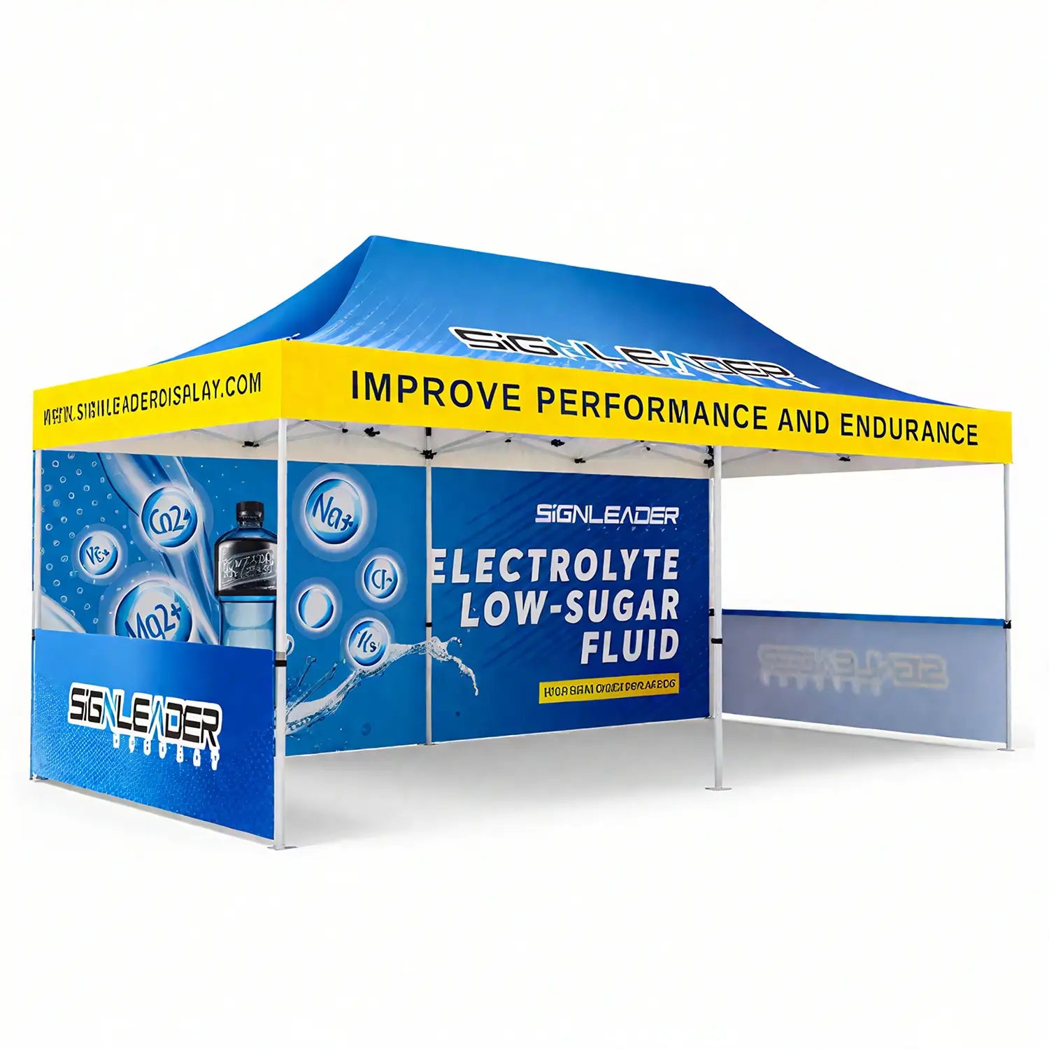 10x20ft steel frame pop-up tent for outdoor events