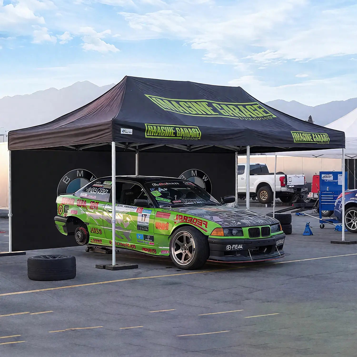 10x20ft commercial-grade steel frame canopy tent