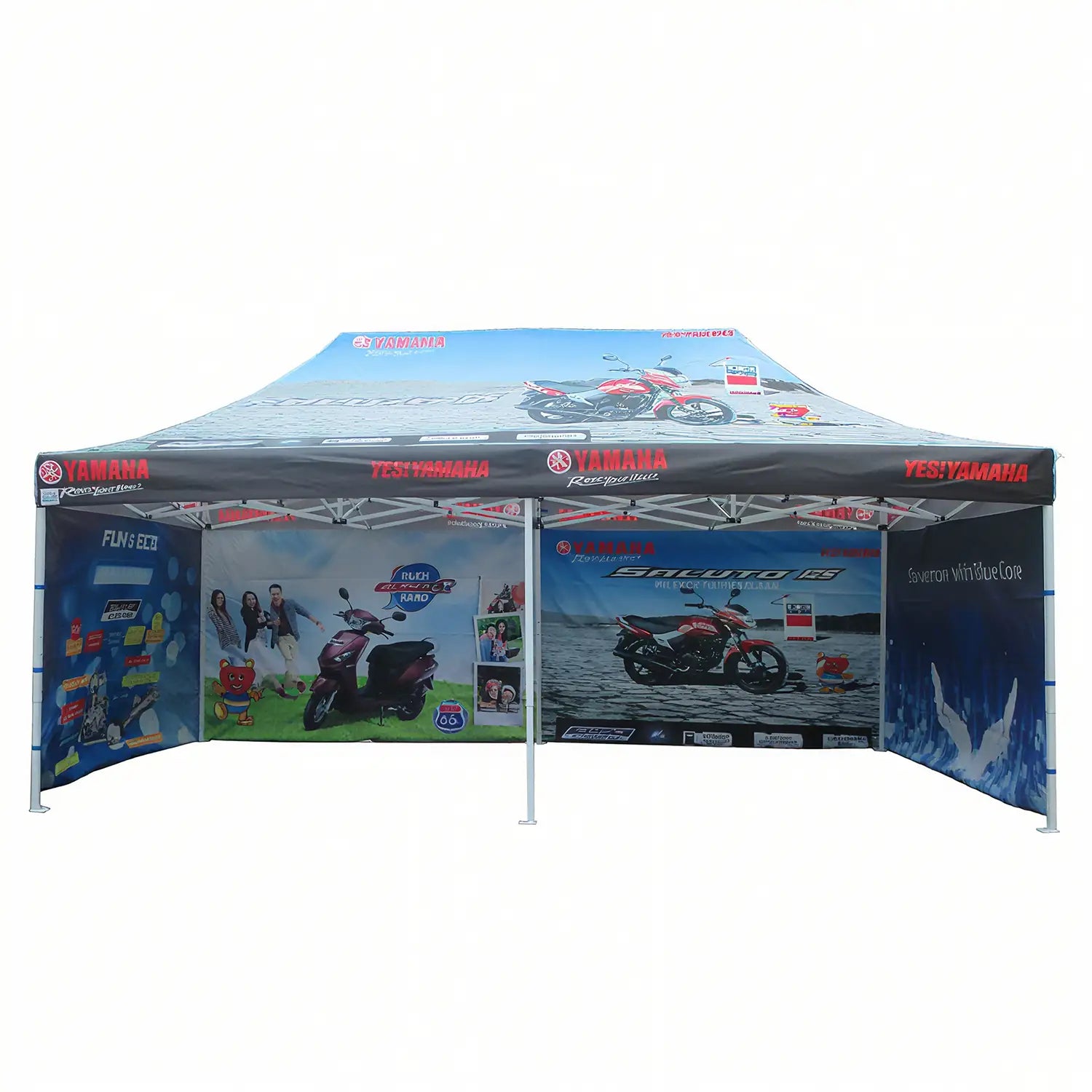 Weatherproof 10x20ft steel frame event tent for markets