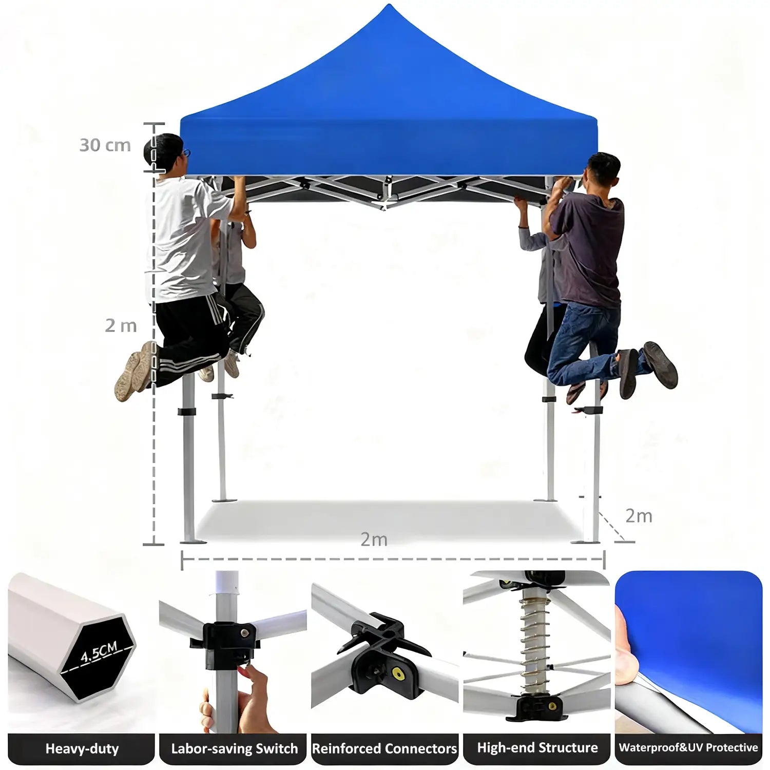 Multi-purpose outdoor canopy for shade and sun coverage