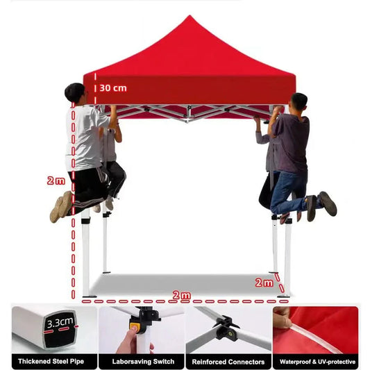 adjustable outdoor sunshade tent for versatile use