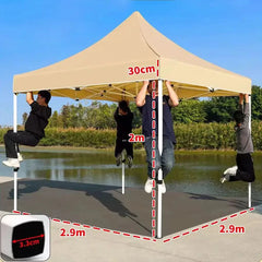 Custom 10x10ft pop-up canopy for sun protection at outdoor events